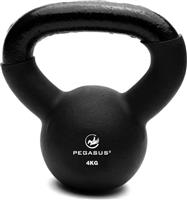 Pegasus Kettlebell Neoprene από Μαντέμι 4kg Μαύρο 393100304