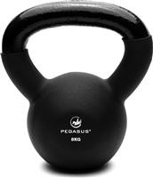 Pegasus Kettlebell Neoprene από Μαντέμι 8kg Μαύρο 393100308