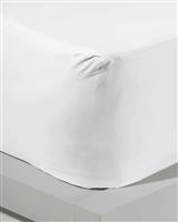 Pennie Bungalow Σεντόνι Μονό με Λάστιχο 100x200cm Λευκό 071899-01