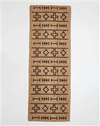 Pennie Cross Χαλί Ορθογώνιο Καλοκαιρινό Ψάθινο Μπεζ 65x195cm 041745-01