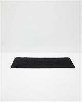 Pennie Dark Χαλί Ορθογώνιο Καλοκαιρινό Ψάθινο Μαύρο 65x135cm 041710-01