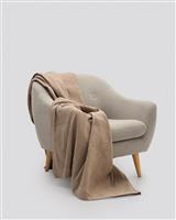 Pennie Esperinos Κουβέρτα Μονή 180x260cm Γκρι-Μπεζ 710462-83
