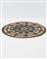 Pennie Gimlet Design 15 Χαλί Στρογγυλό Καλοκαιρινό Ψάθινο Χαλί Γιούτας Φ90cm Μπεζ 041704-15