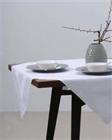Pennie Gourmet Τραπεζομάντηλο Βαμβακερό Λευκό 125x125cm 221414-01