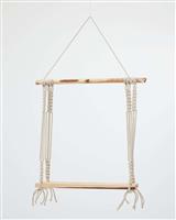 Pennie Jade Ράφι Τοίχου Boho Μπεζ 43x55x40cm 051785-01