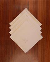 Pennie Kelly Bo Maison Πετσέτα Φαγητού Λινή με Κέντημα Εκρού 40x40cm 060010-70