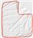 Pennie Κουβέρτα Αγκαλιάς & Λίκνου Βαμβακερή Άσπρο με Γκρι Σύννεφα 70x90cm 831033-05