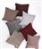 Pennie Net Διακοσμητική Μαξιλαροθήκη Σοκολά 40x40cm 212194-07