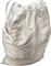 Pennie Nomas Καλάθι Απλύτων Υφασμάτινο 30x30x50cm Λευκό 051857-01