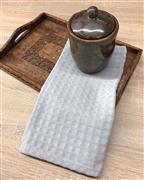 Pennie Pereira Ποτηρόπανο από 100% Βαμβάκι σε Γκρι Χρώμα 40x48cm 030161-13