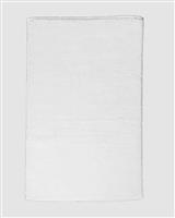 Pennie Premium Πατάκι Μπάνιου Βαμβακερό 041761-15-1 Λευκό 57x100cm