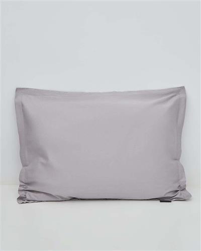 Pennie Seti Σετ Μαξιλαροθήκες Oxford Γκρι Απαλό 52x92cm 212563-16
