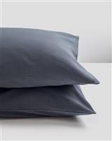 Pennie Stonewashed Luxury Ζεύγος Μαξιλαροθήκες 50x70cm Ανθρακί 212601-06