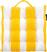 Pennie Βαμβακερό Ριγέ Πετσετέ Μαξιλάρι Παραλίας Saint Martin 600gsm 40x40+5cm Κίτρινο 810460-04