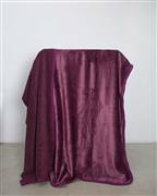 Pennie Zagori Κουβέρτα Βελουτέ Υπέρδιπλη 220x240cm Δαμασκηνί 710394-56