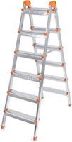 Perilla Double Step Σκάλα Μεταλλική με 2x6 Σκαλοπάτια 137cm 0220063
