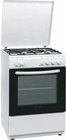 Philco ETG 6131W Κουζίνα 65lt με Εστίες Υγραερίου & Ρεύματος Π60cm Λευκή