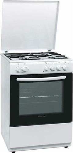 Philco ETG 6131W Κουζίνα 65lt με Εστίες Υγραερίου & Ρεύματος Π60cm Λευκή
