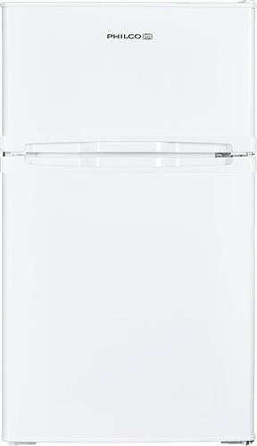 Philco PRDE-101W Ψυγείο Δίπορτο 85lt Υ85xΠ48xΒ52cm Λευκό