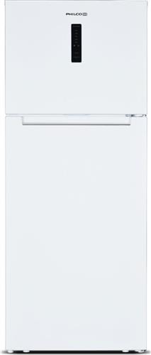 Philco PRF-470WE Ψυγείο Δίπορτο 415lt Total NoFrost Υ177xΠ70xΒ67cm Λευκό