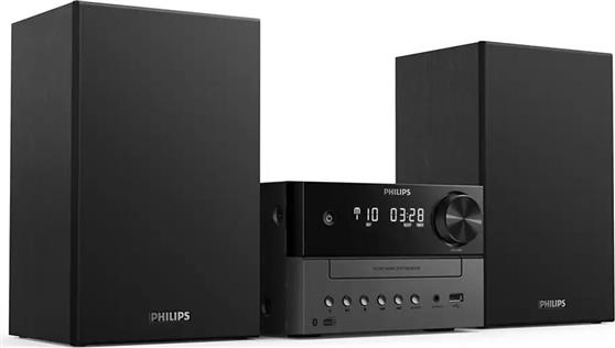 Philips TAM3505/12 Ηχοσύστημα 2.0 18W με CD/Digital Μαύρο