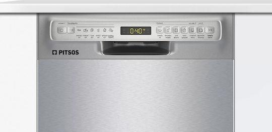 Pitsos DSS60I00 Ελεύθερο Πλυντήριο Πιάτων με Wi-Fi για 9 Σερβίτσια Π45cm Inox