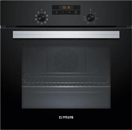 Pitsos PH12M41B0 Φούρνος άνω Πάγκου 66lt Μαύρος