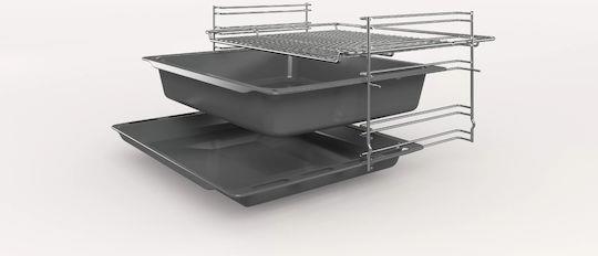 Pitsos PHC009120 Κουζίνα 66lt με Κεραμικές Εστίες Π60cm Λευκή
