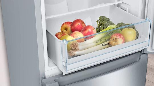 Pitsos PKNB36NWE0 Ψυγειοκαταψύκτης 305lt Total NoFrost Υ186xΠ60xΒ66cm Λευκός
