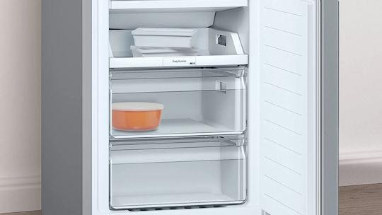 Pitsos PKNB36NWE0 Ψυγειοκαταψύκτης 305lt Total NoFrost Υ186xΠ60xΒ66cm Λευκός