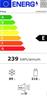 Pitsos PKNB36NWE0 Ψυγειοκαταψύκτης 305lt Total NoFrost Υ186xΠ60xΒ66cm Λευκός