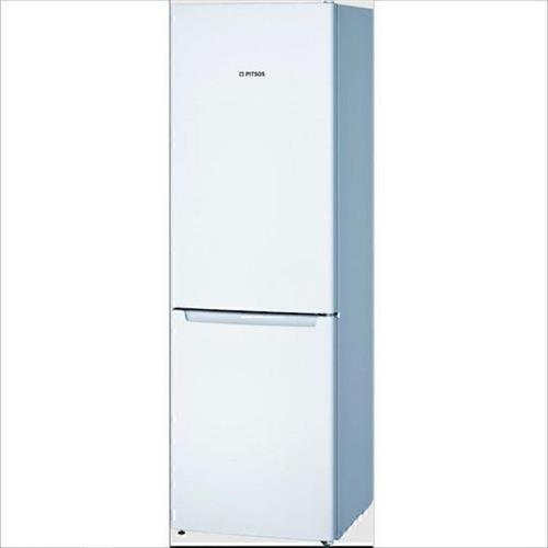 Pitsos PKNB36NWE0 Ψυγειοκαταψύκτης 305lt Total NoFrost Υ186xΠ60xΒ66cm Λευκός