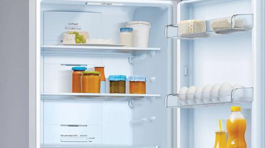 Pitsos PKNB36VIE3 Ψυγειοκαταψύκτης 326lt Total NoFrost Υ186xΠ60xΒ66cm Inox