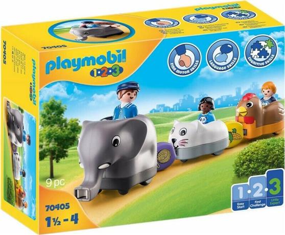 Playmobil 123 Dog Train Car για 1.5+ ετών 70406