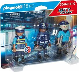 Playmobil City Action Ομάδα Αστυνόμευσης για 4-10 ετών 70669