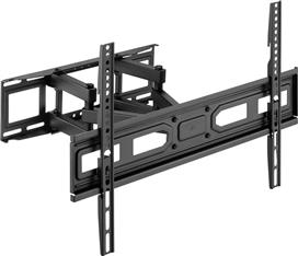 Powertech PT-1130 Βάση Τηλεόρασης Τοίχου με Βραχίονα έως 80