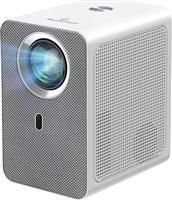 Powertech PT-1306 Projector LCD Full HD Λάμπας LED με Wi-Fi και Ενσωματωμένα Ηχεία Λευκός