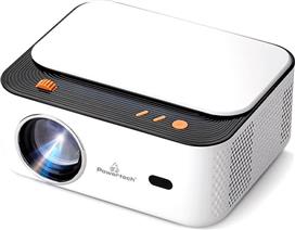 Powertech PT-1307 Projector LCD Full HD Λάμπας LED με Ενσωματωμένα Ηχεία Λευκός