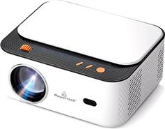 Powertech PT-1307 Projector LCD Full HD Λάμπας LED με Ενσωματωμένα Ηχεία Λευκός