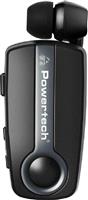 Powertech PT-998 Klipp 2 In-ear Bluetooth Handsfree Ακουστικό Πέτου Γκρι
