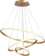 Powertech Ρυθμιζόμενο Κρεμαστό Φωτιστικό Χρυσό LED 60x60cm HLL-0078