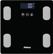 Primo PRBS-40465 Ψηφιακή Ζυγαριά με Λιπομετρητή σε Μαύρο χρώμα