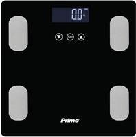 Primo PRBS-40465 Ψηφιακή Ζυγαριά με Λιπομετρητή σε Μαύρο χρώμα