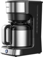 Primo PRCM-40581 Καφετιέρα Φίλτρου 900W Μαύρη-Inox