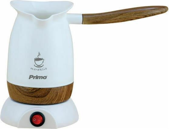 Primo PRCP-40380 Ηλεκτρικό Μπρίκι 800W με Χωρητικότητα 220ml Καφέ