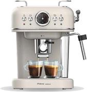 Primo PREM-40445 Ημιαυτόματη Μηχανή Espresso Πίεσης 20bar για Cappuccino Μπεζ