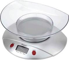 Primo PRKS-40379 Ψηφιακή Ζυγαριά Κουζίνας 1gr/5kg Ασημί