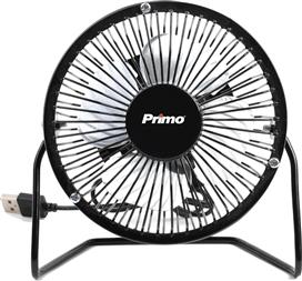 Primo PRMF-80426 Ανεμιστηράκι USB 10cm Μαύρο
