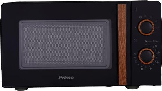 Primo PRMW-40463 Φούρνος Μικροκυμάτων 20lt Μαύρος-Wooden