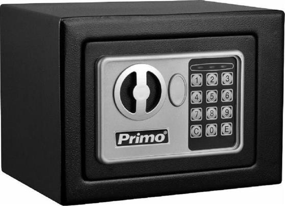 Primo PRSB-50014 Χρηματοκιβώτιο με Ψηφιακό Κλείδωμα Διαστάσεων Μ23xΠ17xΥ17cm με Βάρος 3.3kg 500014